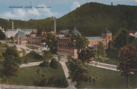 Tschechien - Marianske Lazne - Lazensky düm - 1930 Tschechien - Marianske Lazne - Lazensky düm - 1930
