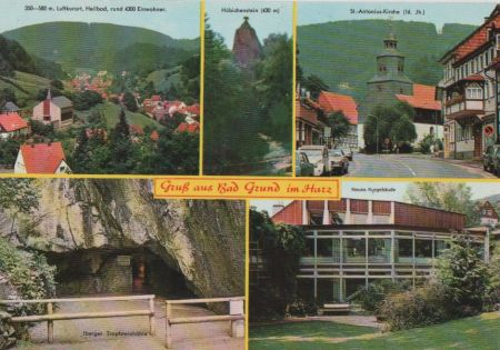 Bad Grund - u.a. St.-Antonius-Kirche - ca. 1980 Bad Grund - u.a. St.-Antonius-Kirche - ca. 1980