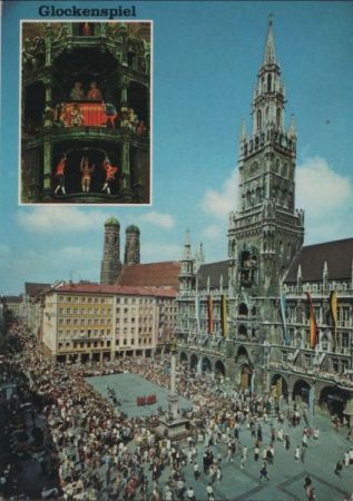 München - Marienplatz - 1985 München - Marienplatz - 1985