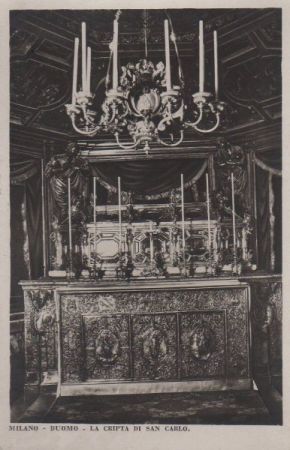 Italien - Mailand Milano - Duomo, la Cripta di San Carlo - ca. 1950 Italien - Mailand Milano - Duomo, la Cripta di San Carlo - ca. 1950