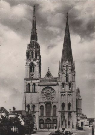 Frankreich - Chartres - La Cathedrale - ca. 1965 Frankreich - Chartres - La Cathedrale - ca. 1965