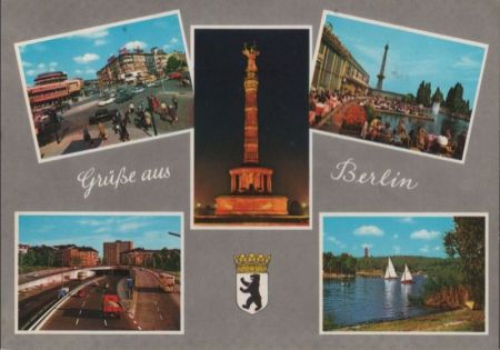 Berlin, Westteil - mit 5 Bildern - 1983 Berlin, Westteil - mit 5 Bildern - 1983