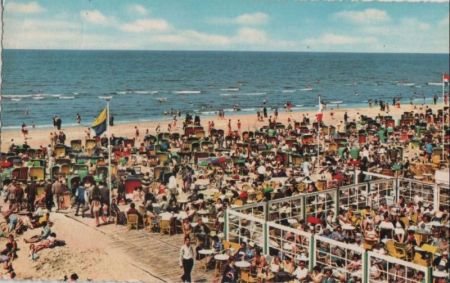 Niederlande - Zandvoort - Strandgezicht - 1971 Niederlande - Zandvoort - Strandgezicht - 1971
