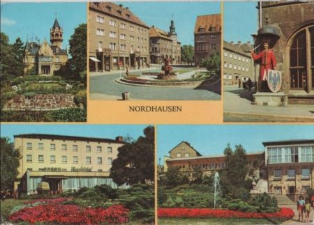 Nordhausen - u.a. Meyenburgmuseum - 1981 Nordhausen - u.a. Meyenburgmuseum - 1981
