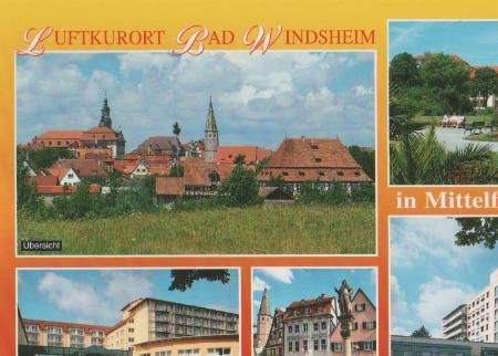 Bad Windsheim u.a. Frankenlandklinik - ca. 1995 Bad Windsheim u.a. Frankenlandklinik - ca. 1995
