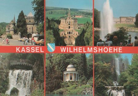 Kassel, Hessen - Wilhelmshöhe, u.a. Teufelsbrücke - ca. 1985 Kassel, Hessen - Wilhelmshöhe, u.a. Teufelsbrücke - ca. 1985