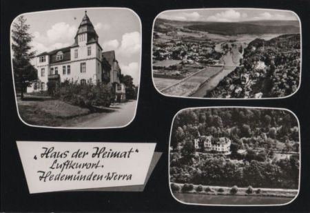 Hann. Münden, Hedemünden - 3 Teilbilder - 1970 Hann. Münden, Hedemünden - 3 Teilbilder - 1970