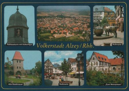 Alzey - u.a. Zum Weinzinken - 1993 Alzey - u.a. Zum Weinzinken - 1993