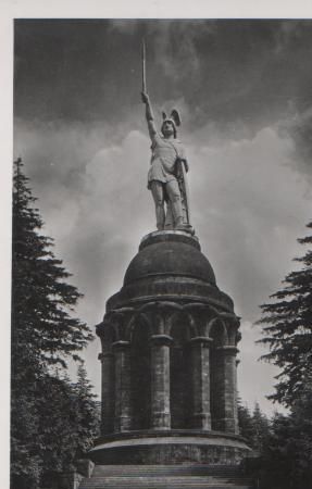 Hermannsdenkmal bei Detmold - ca. 1955 Hermannsdenkmal bei Detmold - ca. 1955