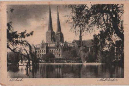 Lübeck - Mühlentor - 1926 Lübeck - Mühlentor - 1926