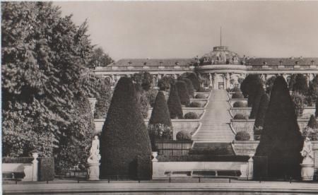 Potsdam - Schloßterrassen - ca. 1955 Potsdam - Schloßterrassen - ca. 1955