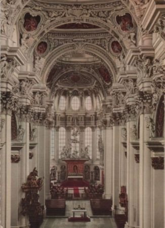 Passau - Dom, innen - ca. 1975 Passau - Dom, innen - ca. 1975