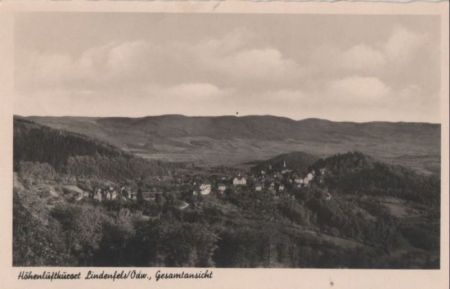 Lindenfels - Gesamtansicht - 1951 Lindenfels - Gesamtansicht - 1951