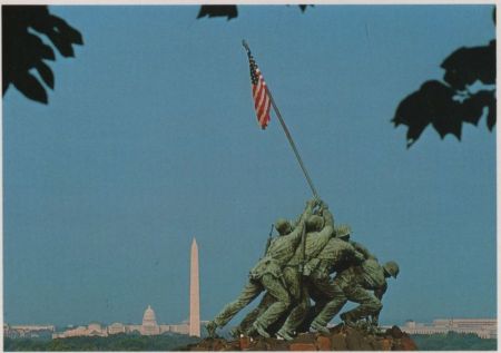 USA - Washington D.C. - Marine Memorial - ca. 1985 USA - Washington D.C. - Marine Memorial - ca. 1985