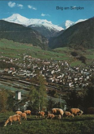 Schweiz - Brig - am Simplon - 1986 Schweiz - Brig - am Simplon - 1986