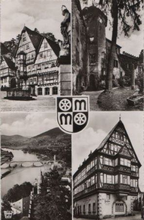 Miltenberg - mit 4 Bildern - ca. 1950 Miltenberg - mit 4 Bildern - ca. 1950