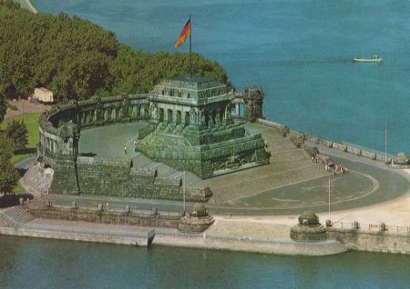 Koblenz - Deutsches Eck - 1986 Koblenz - Deutsches Eck - 1986