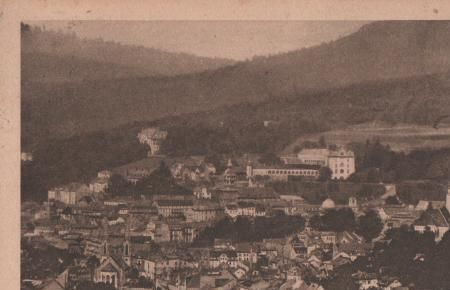 Baden-Baden - neues Schloss - 1926 Baden-Baden - neues Schloss - 1926