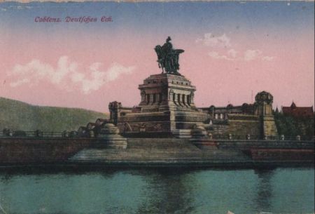 Coblenz - Koblenz - Deutsches Eck - ca. 1920 Coblenz - Koblenz - Deutsches Eck - ca. 1920