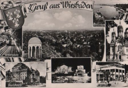 Wiesbaden - u.a. Staatstheater - ca. 1955 Wiesbaden - u.a. Staatstheater - ca. 1955