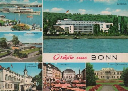 Bonn - u.a. Marktplatz - 1967 Bonn - u.a. Marktplatz - 1967