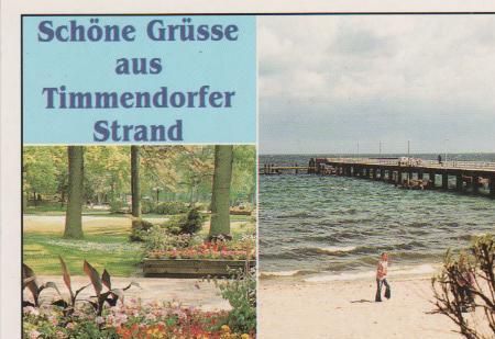 Timmendorfer Strand - Im Kurpark, Seebrücke - ca. 1975 Timmendorfer Strand - Im Kurpark, Seebrücke - ca. 1975