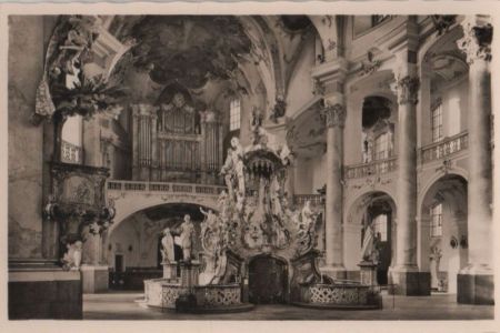 Bad Staffelstein, Vierzehnheiligen - Orgel - ca. 1955 Bad Staffelstein, Vierzehnheiligen - Orgel - ca. 1955