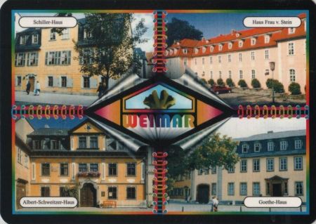 Weimar - u.a. Goethe-Haus - ca. 1995 Weimar - u.a. Goethe-Haus - ca. 1995