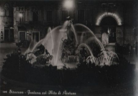 Italien - Syrakus - Syracusa - Fontana col Mito di Aretusa - ca. 1965 Italien - Syrakus - Syracusa - Fontana col Mito di Aretusa - ca. 1965