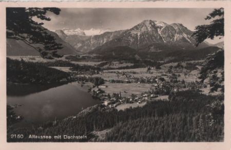Österreich - Altaussee - mit Dachstein - ca. 1955 Österreich - Altaussee - mit Dachstein - ca. 1955