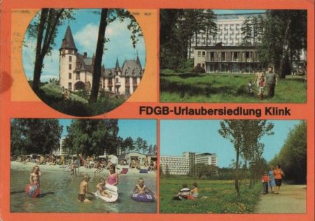Klink - FDGB-Urlaubersiedlung, u.a. Erholungsheim - 1986 Klink - FDGB-Urlaubersiedlung, u.a. Erholungsheim - 1986