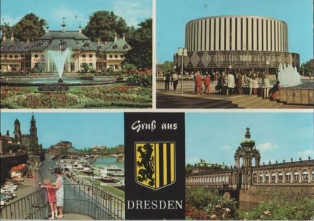 Dresden - u.a. Kronentor, Zwinger - 1977 Dresden - u.a. Kronentor, Zwinger - 1977