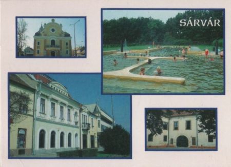 Ungarn - Sarvar - 4 Teilbilder - 1995 Ungarn - Sarvar - 4 Teilbilder - 1995