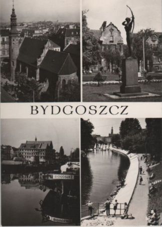 Polen - Bydgoszcz - Gotycko-renesansowy kosciol Klarysek - ca. 1965 Polen - Bydgoszcz - Gotycko-renesansowy kosciol Klarysek - ca. 1965