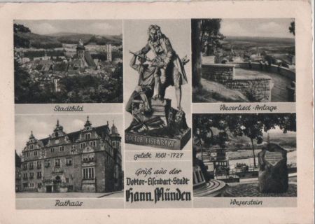 Hann. Münden - u.a. Doktor Eisenbart - 1956 Hann. Münden - u.a. Doktor Eisenbart - 1956
