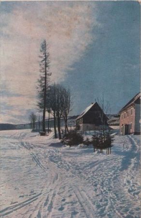 Landschaft im Schnee Landschaft im Schnee