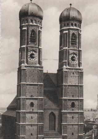 München - Frauenkirche - ca. 1955 München - Frauenkirche - ca. 1955
