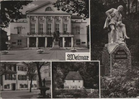 Weimar - u.a. Schillerhaus - 1975 Weimar - u.a. Schillerhaus - 1975