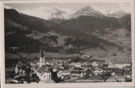 Österreich - Bad Hofgastein - mit Hundskopf - 1951 Österreich - Bad Hofgastein - mit Hundskopf - 1951