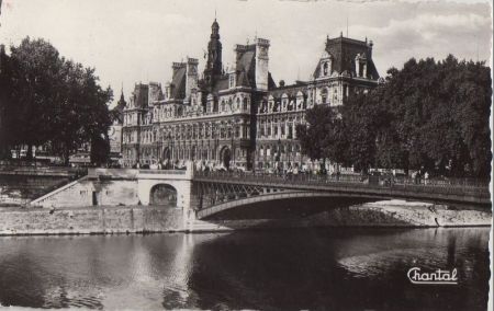 Frankreich - Paris - Hotel de Ville - 1964 Frankreich - Paris - Hotel de Ville - 1964