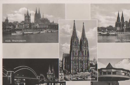 Köln u.a. Bastei Rheinrestaurant - 1939 Köln u.a. Bastei Rheinrestaurant - 1939