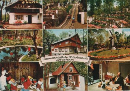 Ibbenbüren - Sommerrodelbahn, Märchenwald - ca. 1980 Ibbenbüren - Sommerrodelbahn, Märchenwald - ca. 1980