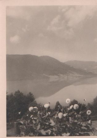 Schweiz - Aegerisee im Kanton Zug - 1959 Schweiz - Aegerisee im Kanton Zug - 1959
