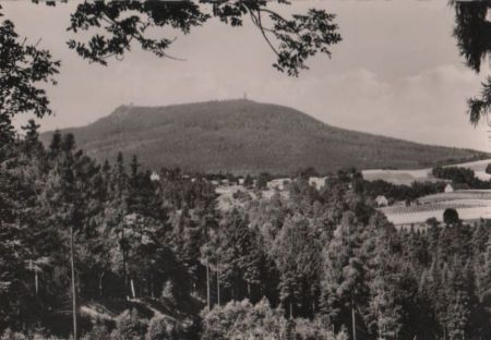 Oybin-Lückendorf - mit dem Hochwald - 1963 Oybin-Lückendorf - mit dem Hochwald - 1963