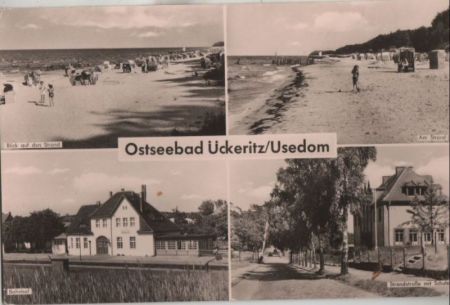 Ückeritz - u.a. Blick auf den Strand - 1971 Ückeritz - u.a. Blick auf den Strand - 1971