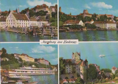 Meersburg - mit 4 Bildern - 1971 Meersburg - mit 4 Bildern - 1971