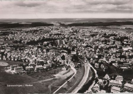 Schwenningen - Luftbild - ca. 1965 Schwenningen - Luftbild - ca. 1965