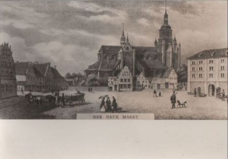 Stralsund - Der Neue Markt - 1985 Stralsund - Der Neue Markt - 1985
