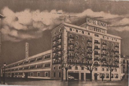 Spanien - Madrid - Hotel Ronda - ca. 1940 Spanien - Madrid - Hotel Ronda - ca. 1940