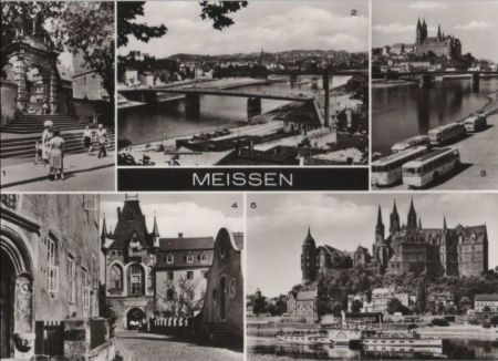 Meißen - u.a. Albrechtsburg und Dom - 1979 Meißen - u.a. Albrechtsburg und Dom - 1979